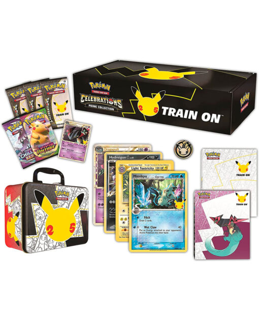 CAJA POKEMON TRADING CARD GAME CELEBRATIONS PRIME COLLECTION