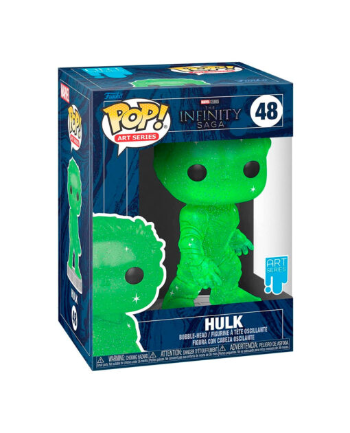 FIGURA POP MARVEL ARTIST SERIES INFINITY SAGA HULK - Image 2
