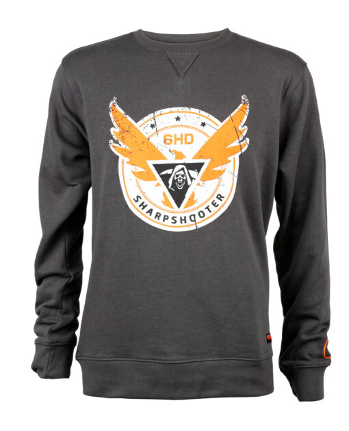 SUDADERA GRIS THE DIVISION 2 SHARPSHOOTER CHICA