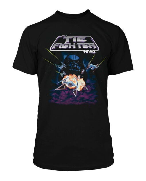 PLAYERA NEGRA STAR WARS TIE FIGHTER MEDIANA
