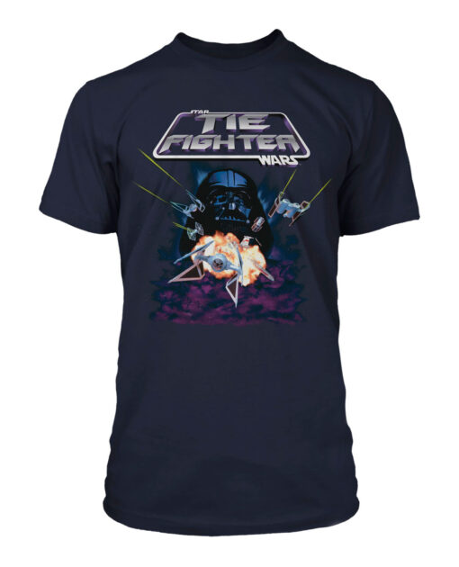 PLAYERA AZUL STAR WARS TIE FIGHTER MEDIANA