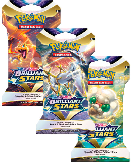 SOBRE CON MANGA POKEMON TRADING CARD GAME BRILLIANT STARS