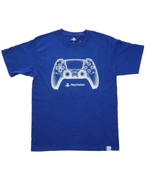 PLAYERA AZUL PLAYSTATION XRAY GRANDE