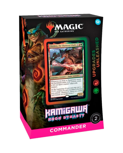 MAGIC THE GATHERING KAMIGAWA NEON COMMANDER DECK