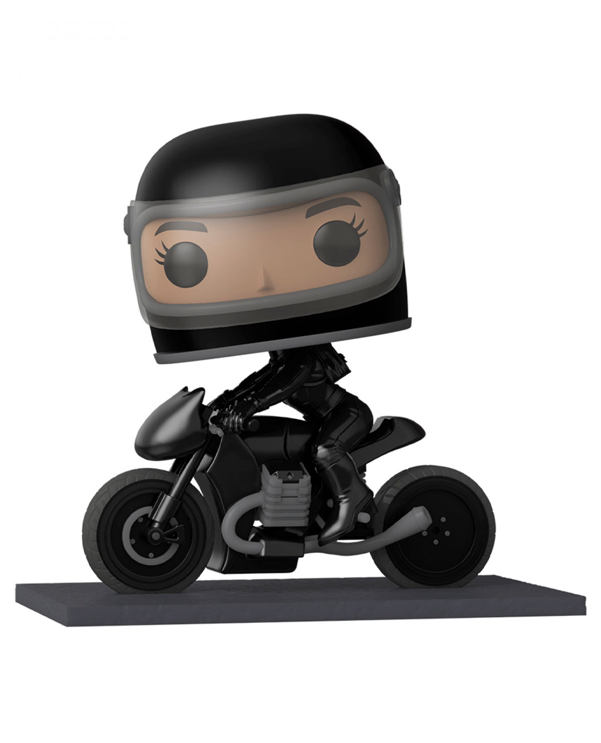 FIGURA POP RIDE THE BATMAN SELINA KYLE AND MOTORCYCLE