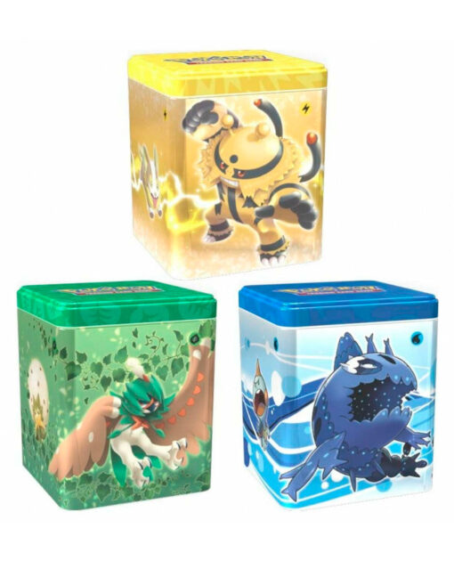 CAJA POKEMON TRADING CARD GAME STACKING TIN