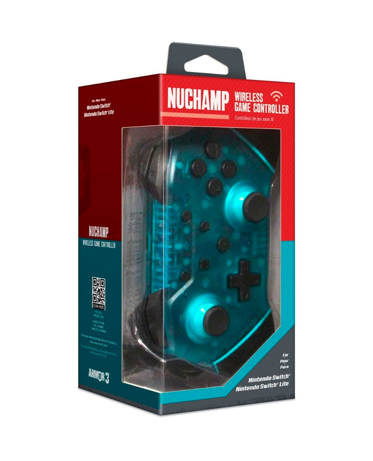 CONTROL INALAMBRICO NINTENDO SWITCH HYPERKIN TURQUOISE - Image 3