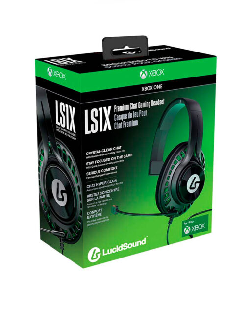 HEADSET ALAMBRICO LUCID SOUND LS1X PREMIUM BLACK XB1 - Image 4