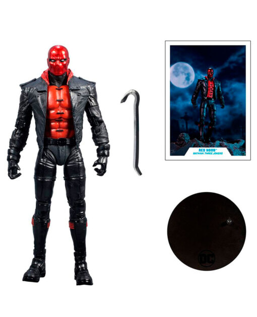 FIGURA DC MULTIVERSE BATMAN THREE JOKERS RED HOOD - Image 2