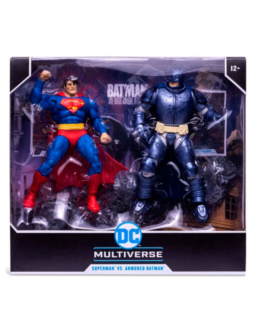 FIGURA DC MULTIVERSE DARK KNIGTH RETURNS SUPERMAN VS BATMAN 2 - Image 3