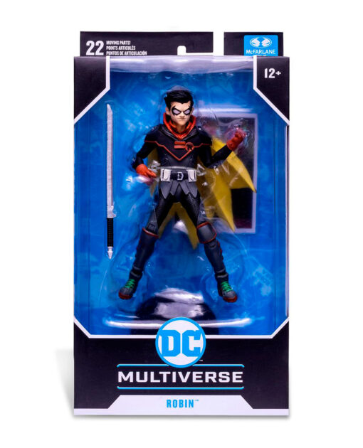 FIGURA DC MULTIVERSE DAMIEN WAYNE DEATH METAL - Image 4