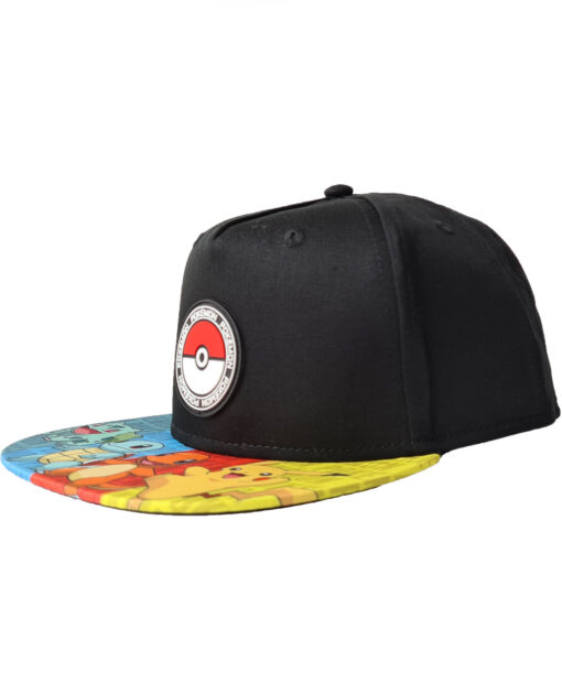 GORRA BIOWORLD NEGRA POKEMON FRIENDS - Image 2