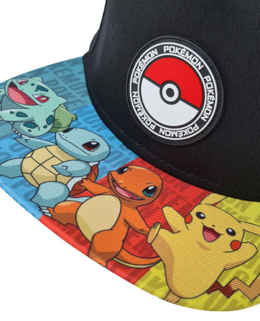 GORRA BIOWORLD NEGRA POKEMON FRIENDS - Image 3