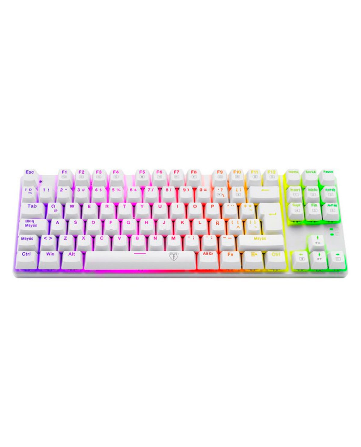TECLADO T DAGGER BORA BLANCO RGB - Image 2