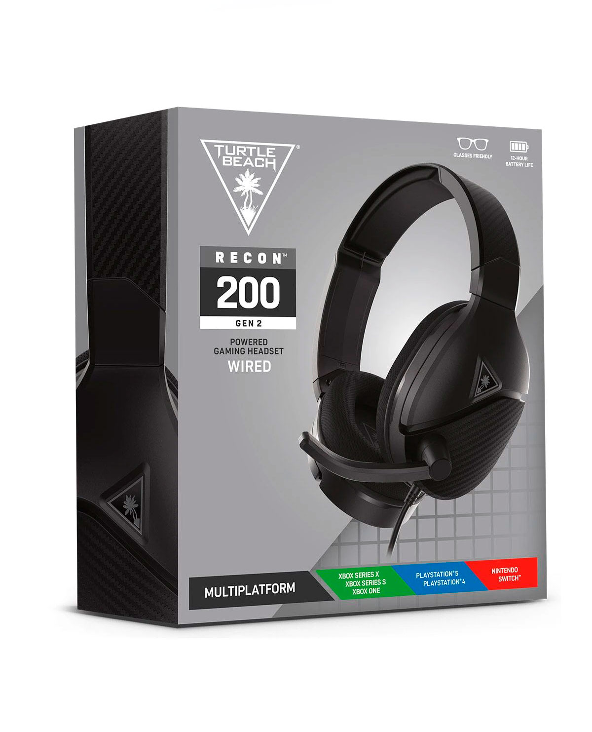 HEADSET MULTIPLATAFORMA ALAMBRICO TURTLE BEACH RECON 200 NEGRO - Image 3