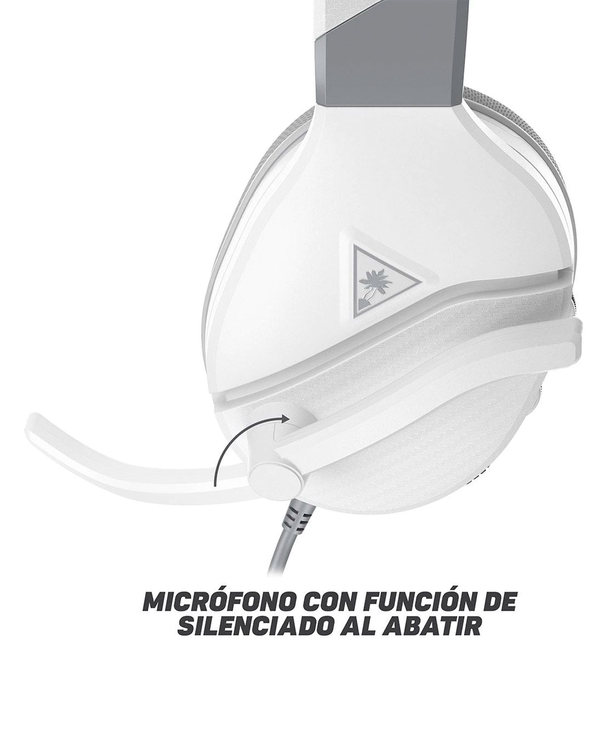 HEADSET MULTIPLATAFORMA ALAMBRICO TURTLE BEACH RECON 200 BLANCO - Image 2