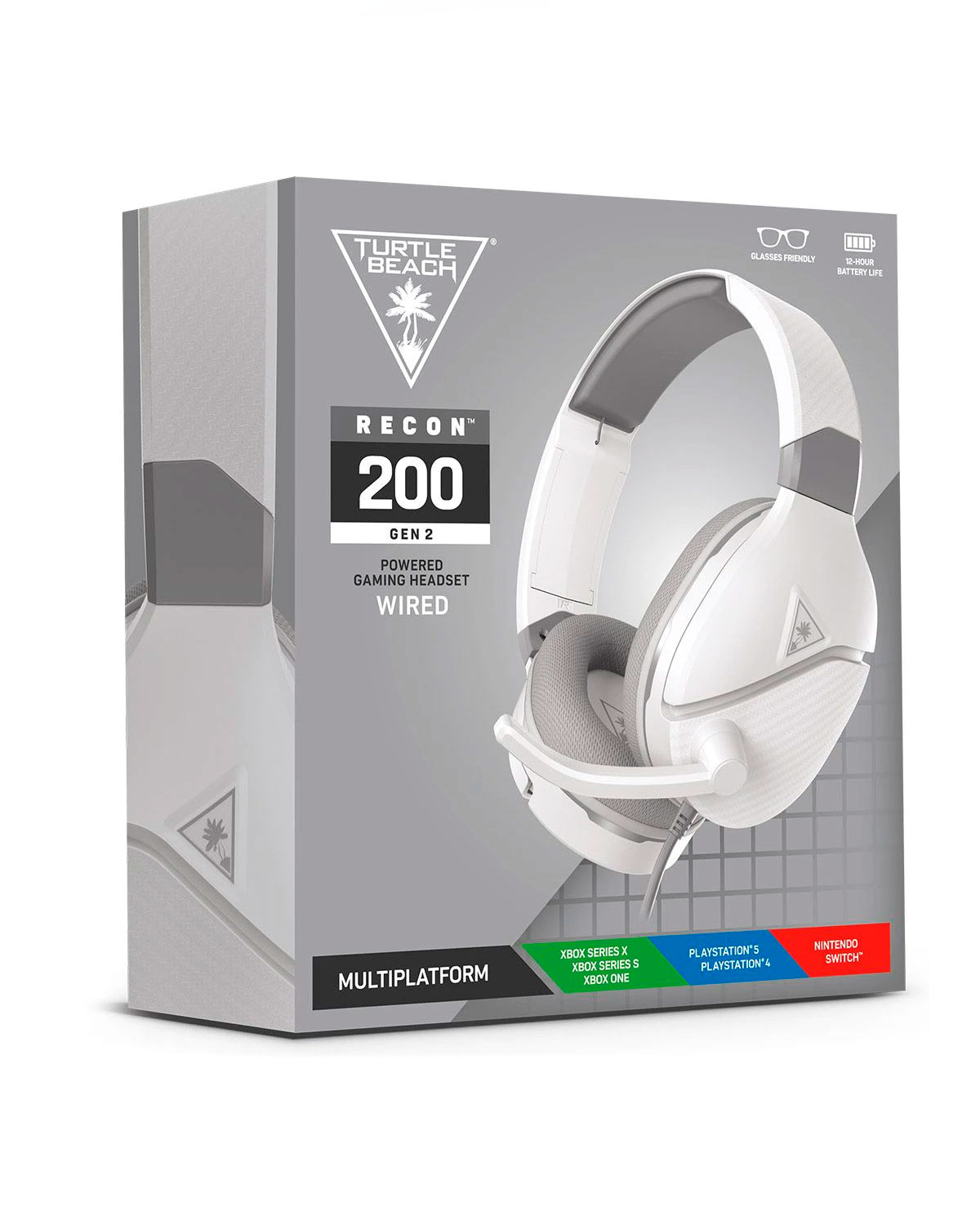 HEADSET MULTIPLATAFORMA ALAMBRICO TURTLE BEACH RECON 200 BLANCO - Image 3