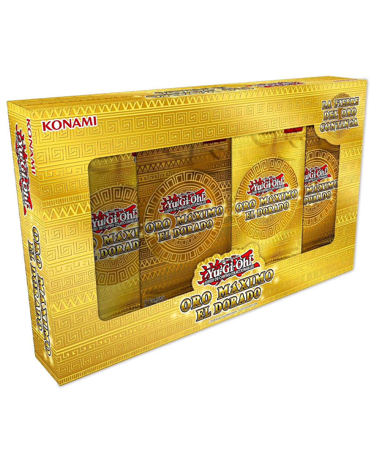 CAJA YU GI OH TRADING CARD GAME MAXIMUM GOLD EL DORADO SPANISH