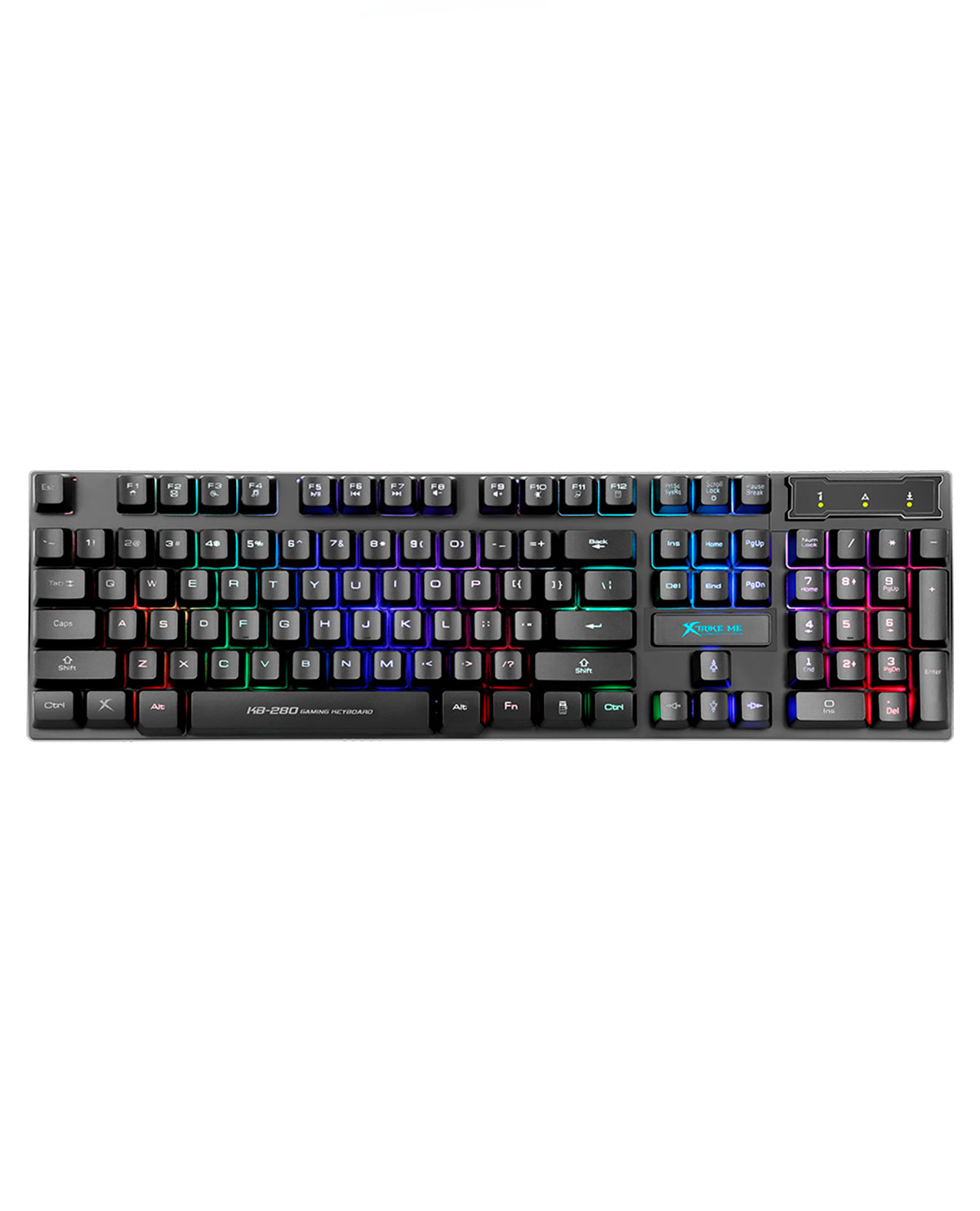 TECLADO GAMING XTRIKE ME KB-280SP