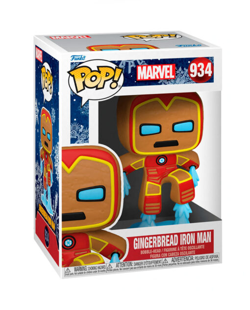 FIGURA POP MARVEL GINGERBREAD IRON MAN - Image 2