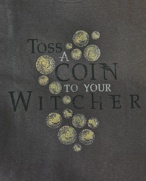 PLAYERA GRIS THE WITCHER TOSS A COIN GRANDE - Image 3