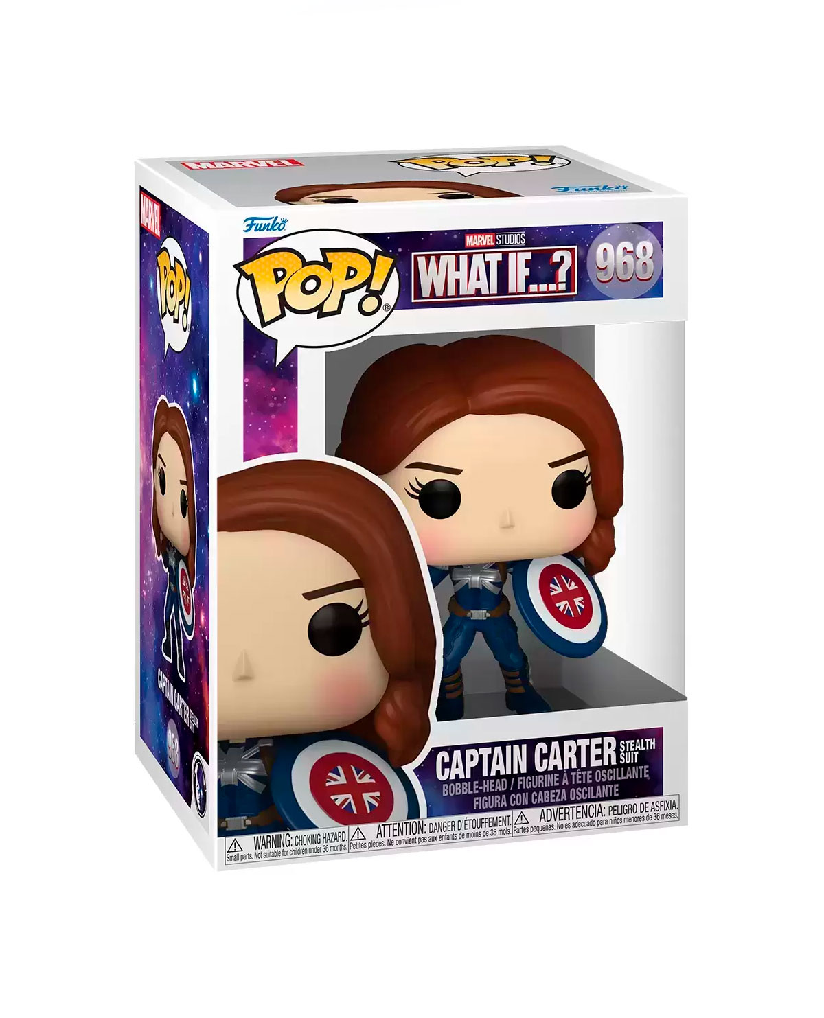 FIGURA POP MARVEL WHAT IF CAPTAIN CARTER - Image 2