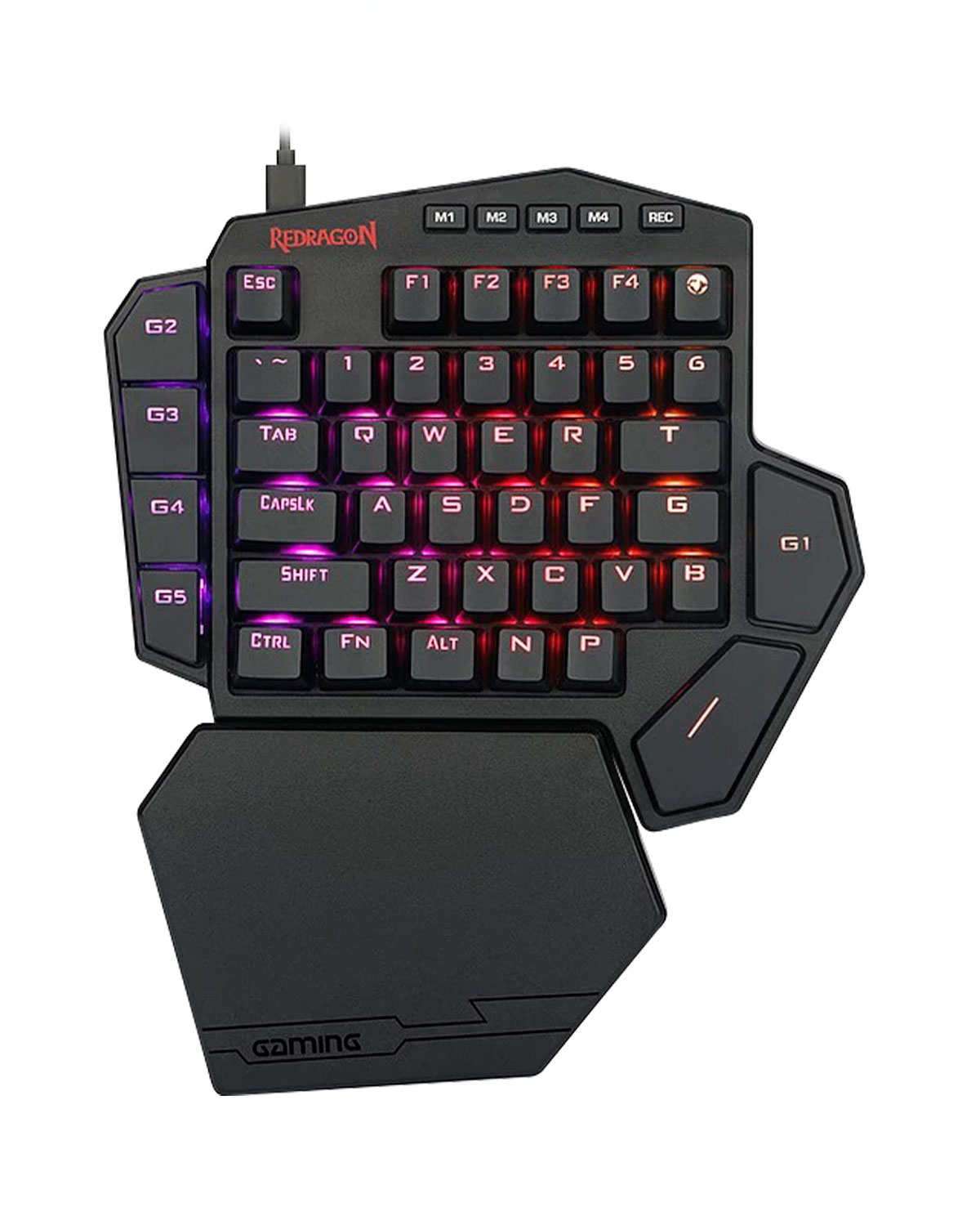 TECLADO MECANICO REDRAGON DITI K585 RGB SWITCH BROWN