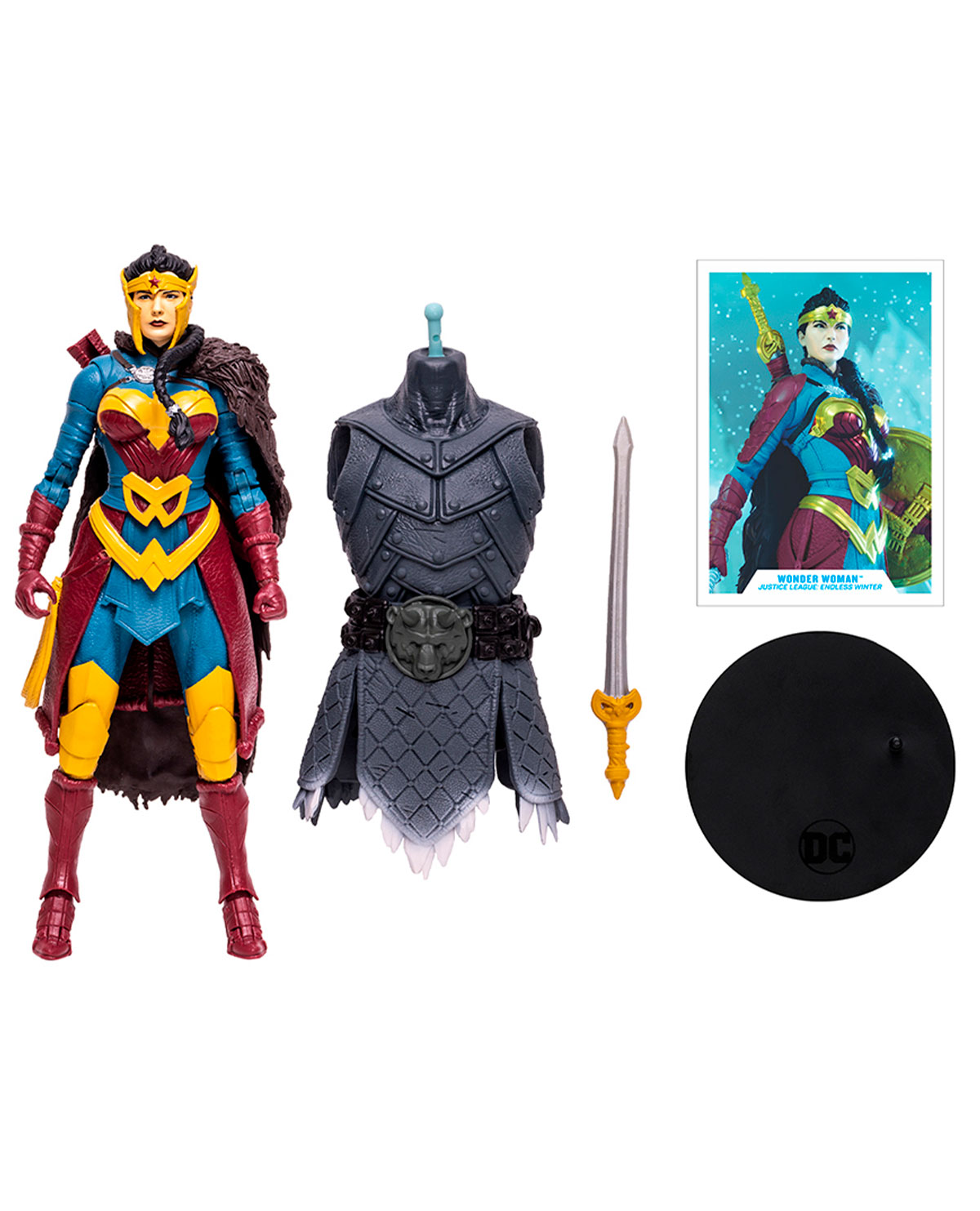 FIGURA DE ACCION MCFARLANE ENDLESS WINTER WONDER WOMAN - Image 3