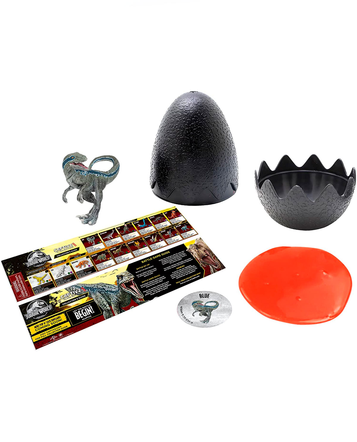HUEVO MISTERIOSO CAPTIVZ JURASSIC PARK PACK 3 CLASH EDITION - Image 2