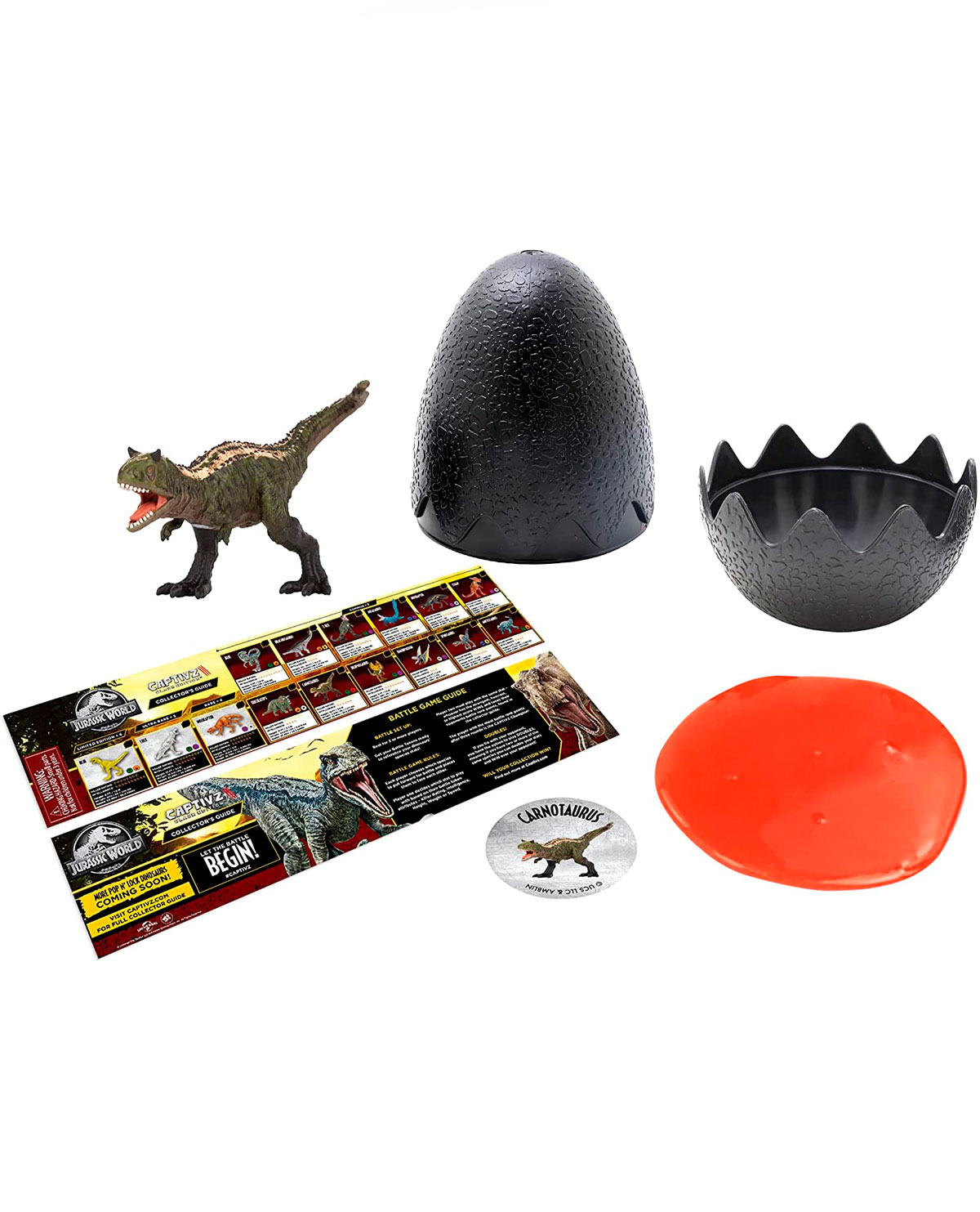 HUEVO MISTERIOSO CAPTIVZ JURASSIC PARK PACK 3 CLASH EDITION - Image 3
