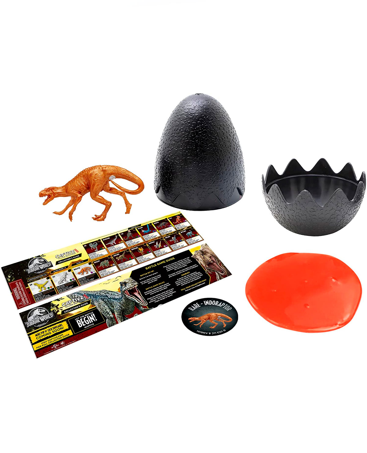 HUEVO MISTERIOSO CAPTIVZ JURASSIC PARK PACK 3 CLASH EDITION - Image 4