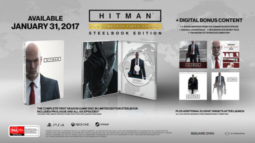 HITMAN THE COMPLETE  FIRST SEASON STEELBOOK EDITION - Image 3