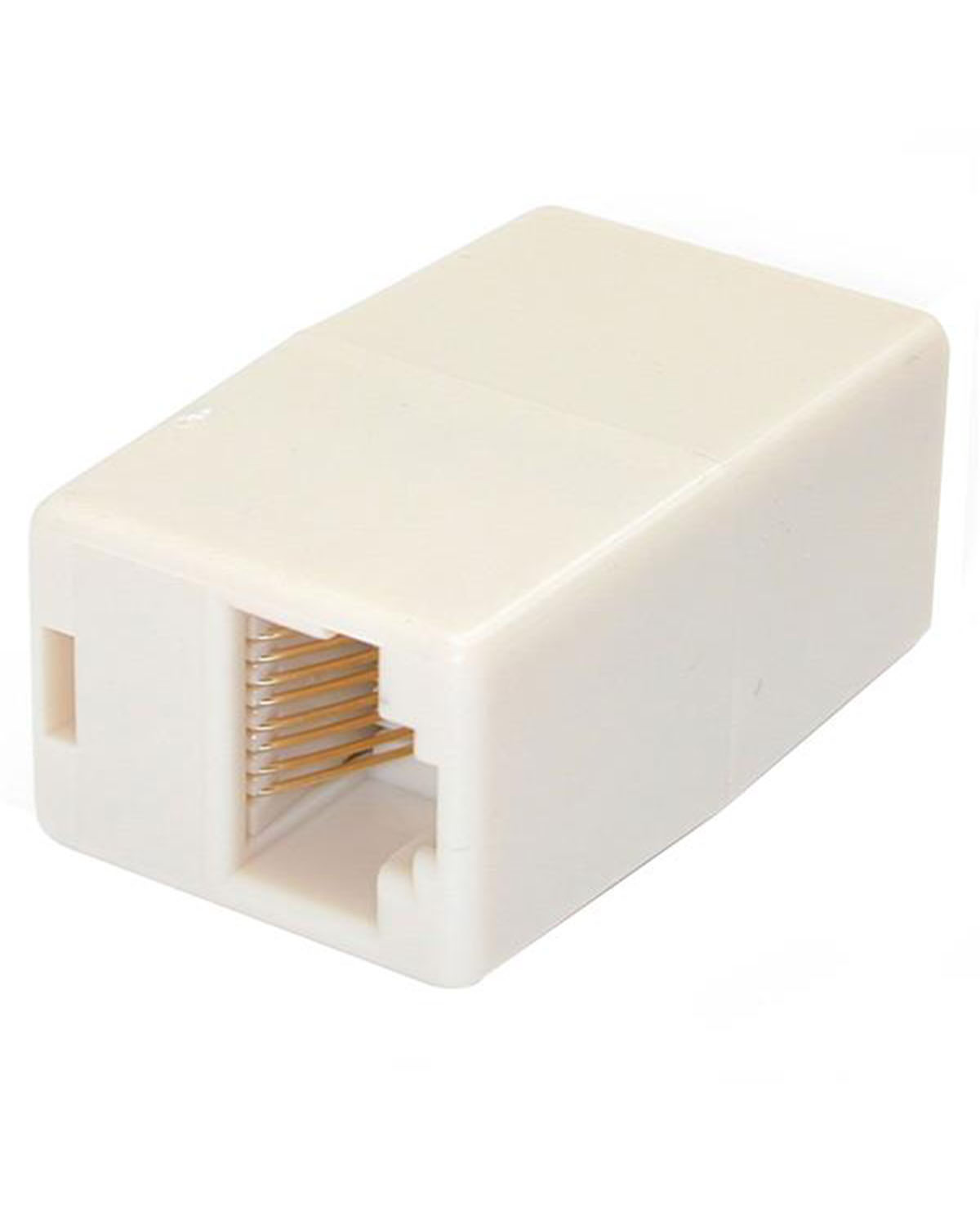 ACOPLADOR MODULAR EN LINEA STARTECH CAT5 RJ45 HEMBRA BEIGE