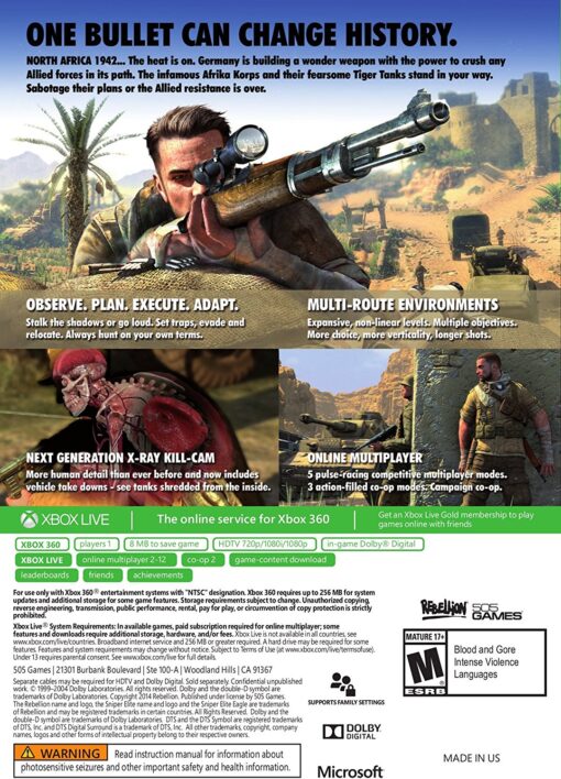 SNIPER ELITE III - Image 2