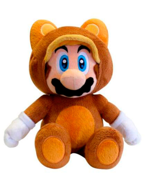 PELUCHE MARIO BROS MARIO TANOOKI 23 CM