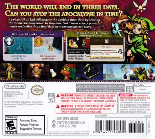 THE LEGEND OF ZELDA MAJORAS MASK - Image 2