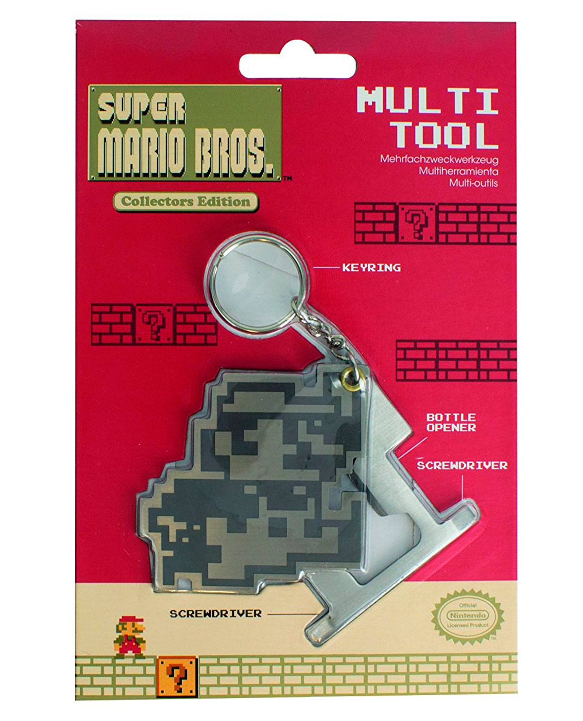 LLAVERO SUPER MARIO BROS MULTI HERRAMIENTA - Image 2