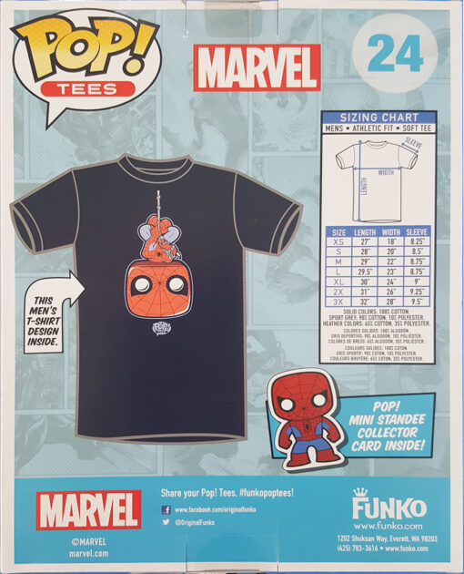 PLAYERA SPIDERMAN POP NEGRA CHICA - Image 2