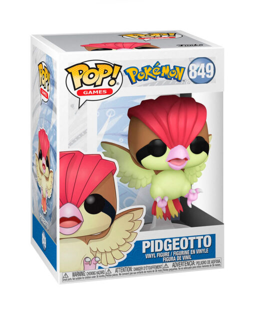 FIGURA POP POKEMON PIDGEOTTO - Image 3