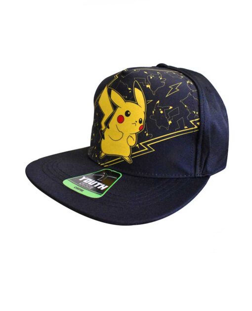 GORRA BIOWORLD NEGRA PIKACHU - Image 2