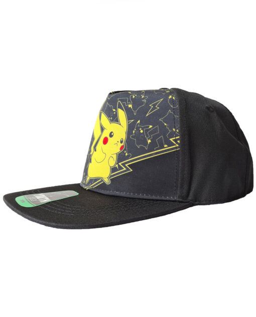 GORRA BIOWORLD NEGRA PIKACHU - Image 3