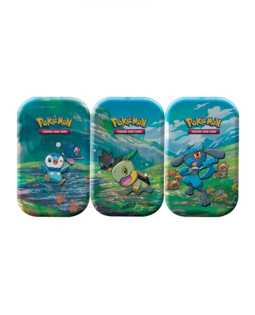 MINI LATA POKEMON TRADING CARD SINNOH STARS MINI TIN - Image 2