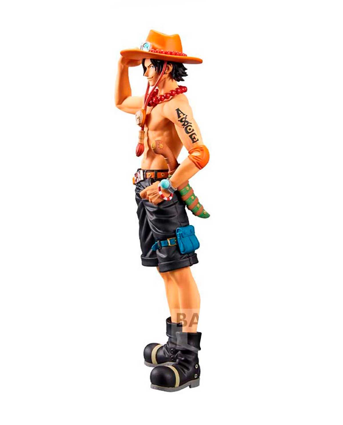 FIGURA DE ACCION BANPRESTO ONE PIECE THE GRANDLINE SERIES WANOKUNI PORTGAS A ACE - Image 3