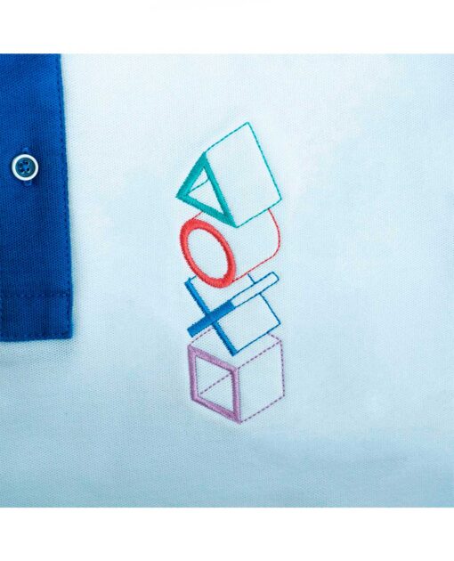 PLAYERA BLANCA POLO MONUMENTS PLAYSTATION CHICA - Image 3