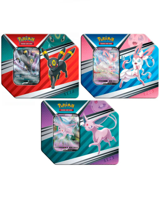 CAJA POKEMON TRADING GAME CARD V HEROES TIN