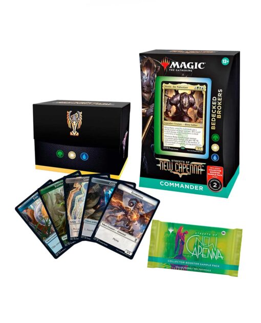 MAGIC THE GATHERING STREETS OF NEW CAPENNA COMMANDER DECK BEDECKER BROKERS INGLES - Image 2