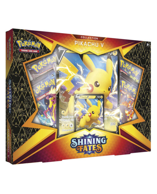 CAJA POKEMON TRADING CARD GAME PIKACHU V