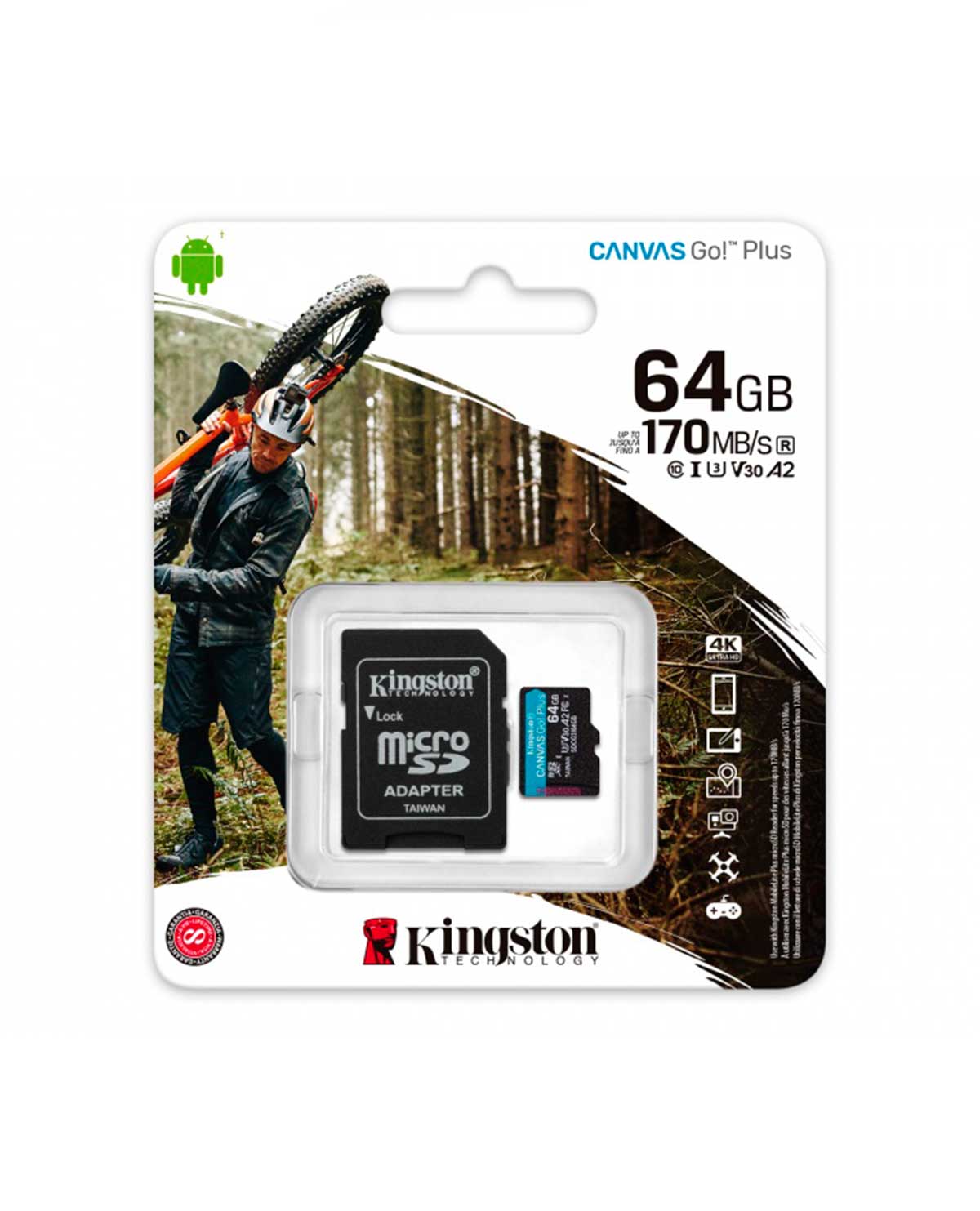 TARJETA MICRO SD 64GB CANVAS GO PLUS - Image 2