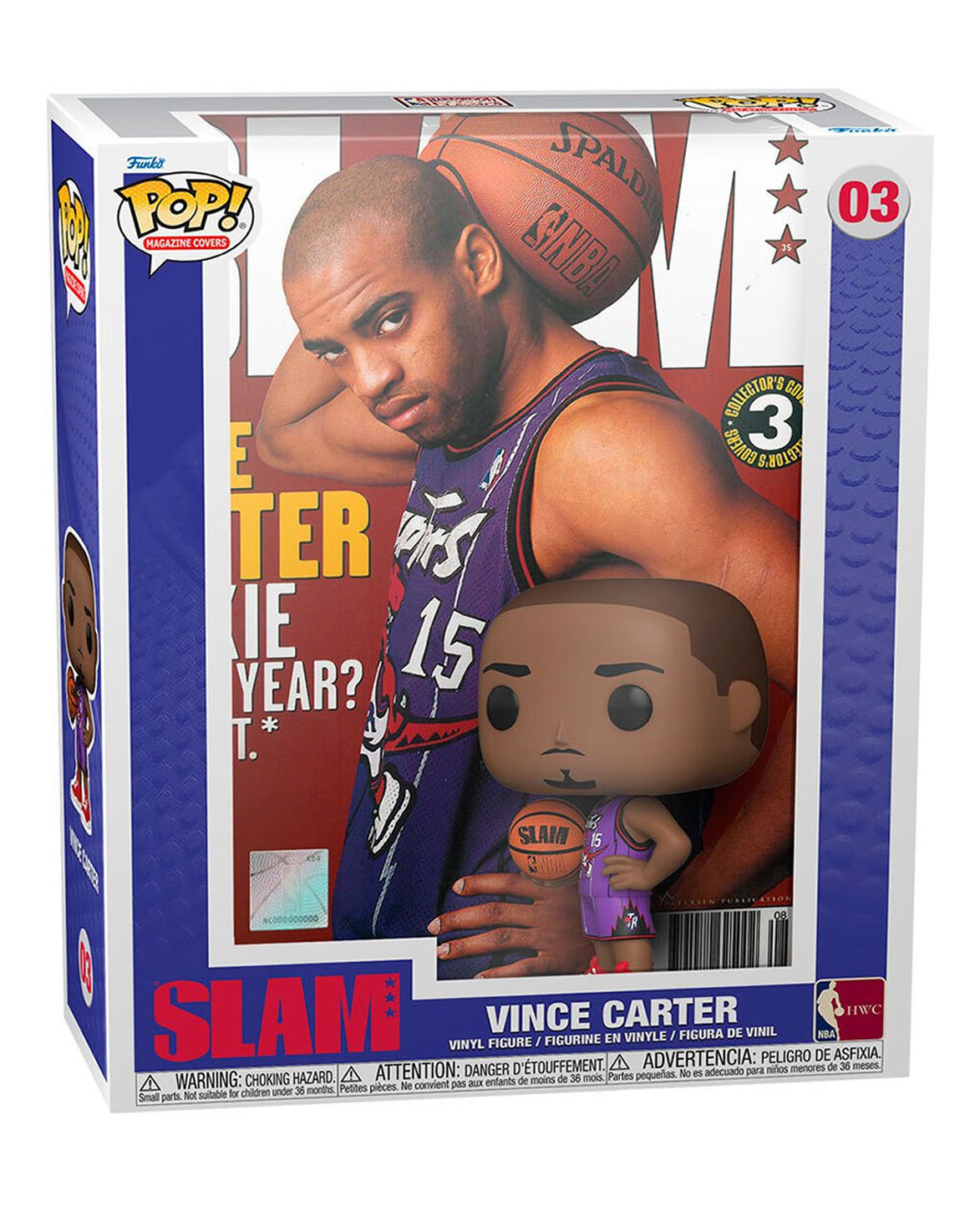 FIGURA POP COVER NBA SLAM VINCE CARTER