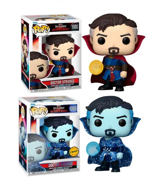 FIGURA POP MARVEL DOCTOR STRANGE IN THE MULTIVERSE OF MADNESS DOCTOR STRANGE WITH CHASE - Image 3